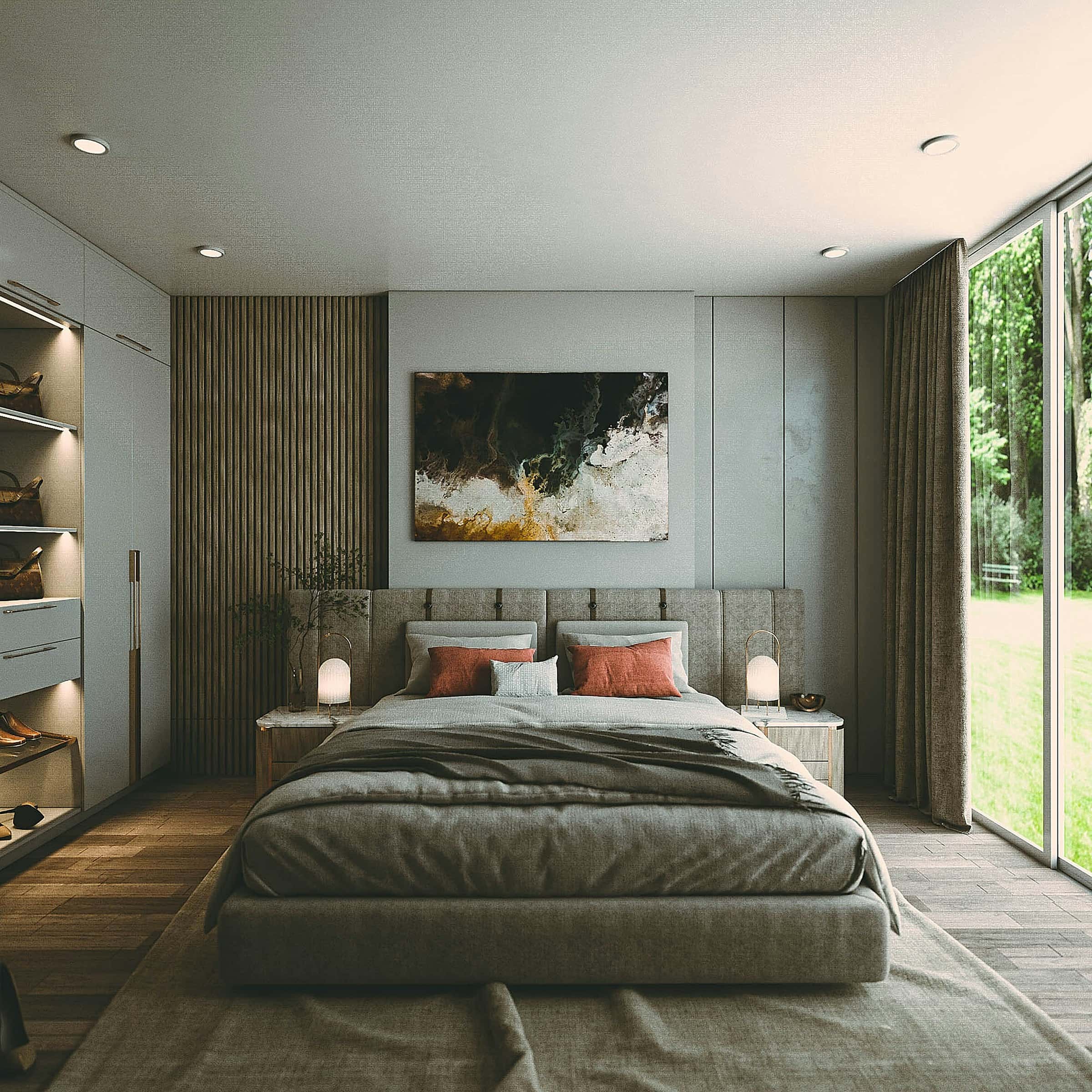 Bedroom at Aashirwad Farm near Dumas beach, Dumas
