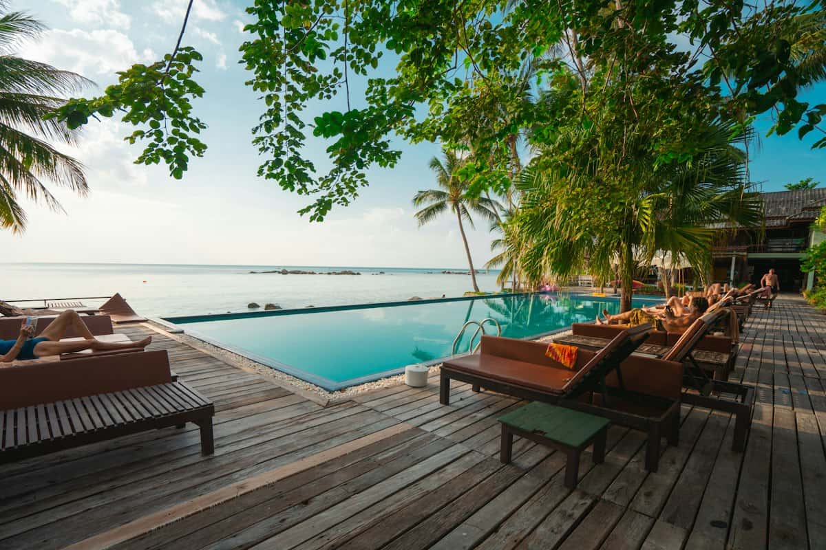 Kankot Hillview Villa & Pool in Kankot, Rajkot — private 16x28 swimming pool and deck