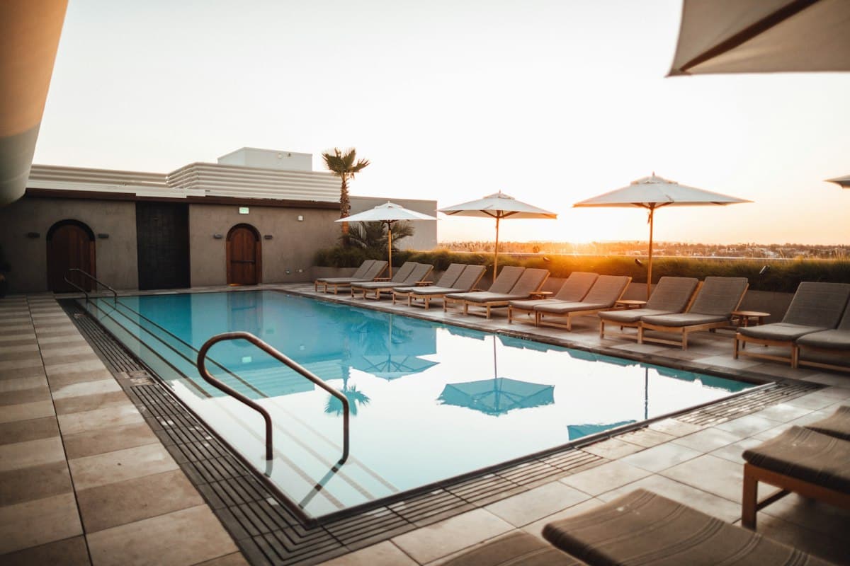 Olpad Coastal Breeze Villa & Lawn in Olpad, Surat — private 15x25 swimming pool and deck